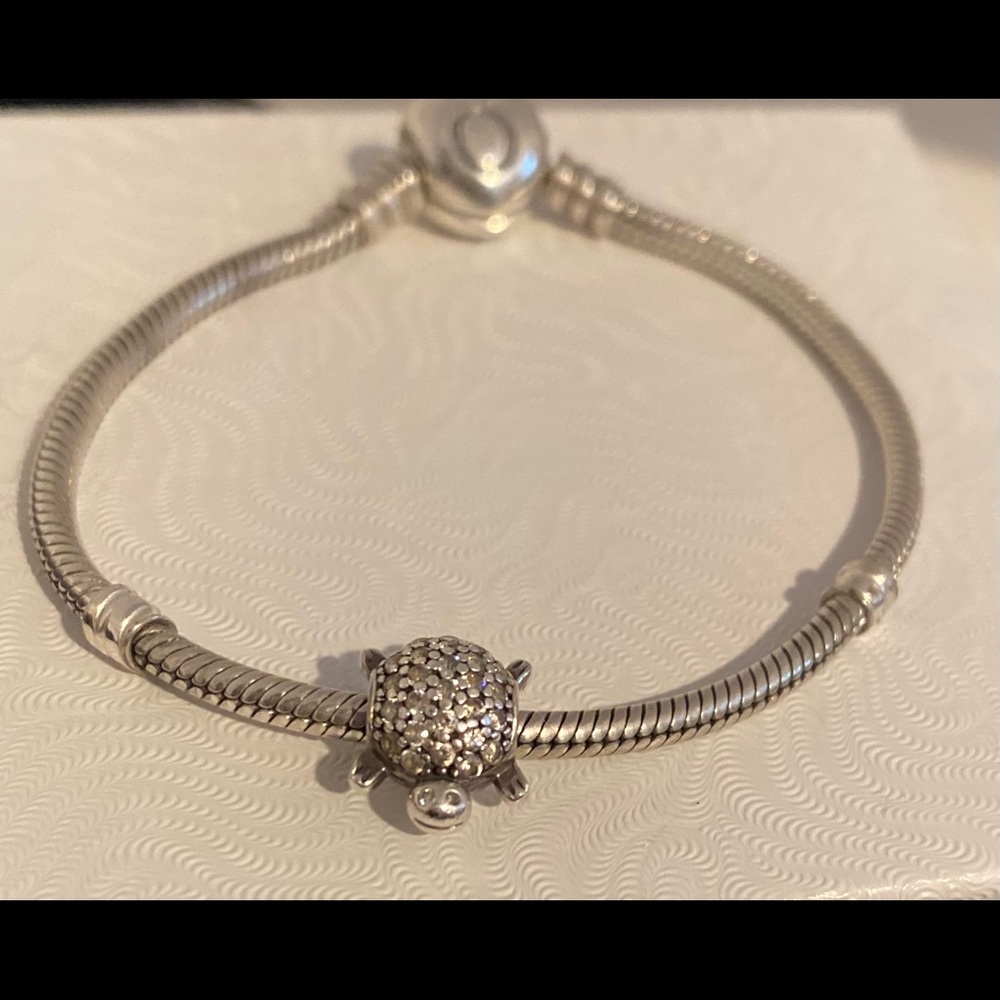 Pave Sea Turtle Pandora Charm